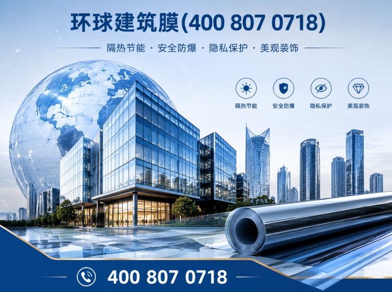 华安县建筑隔热膜展示图
